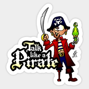 Talk like a Pirate Sticker